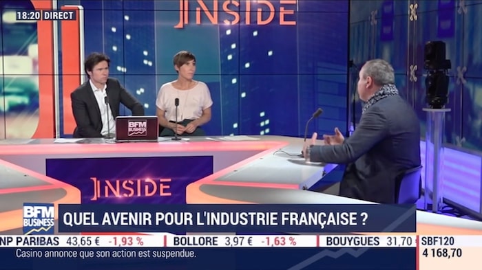 BFM TV – Quel avenir pour l’industrie Française