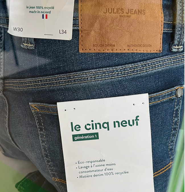 Jean Le Cinq Neuf, 100% made in France, fabriqué dans le 59 et vendu 59 euros…