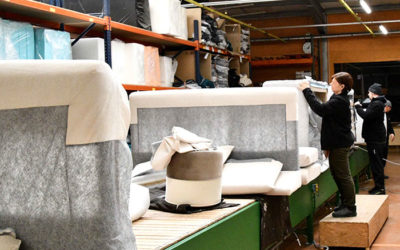 Canapé Tissu : une mousse révolutionnaire, écoresponsable, 100% made in France !