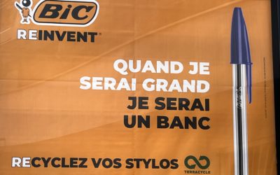 Stylos Bic : une campagne d&rsquo;affichage très remarquée ! 