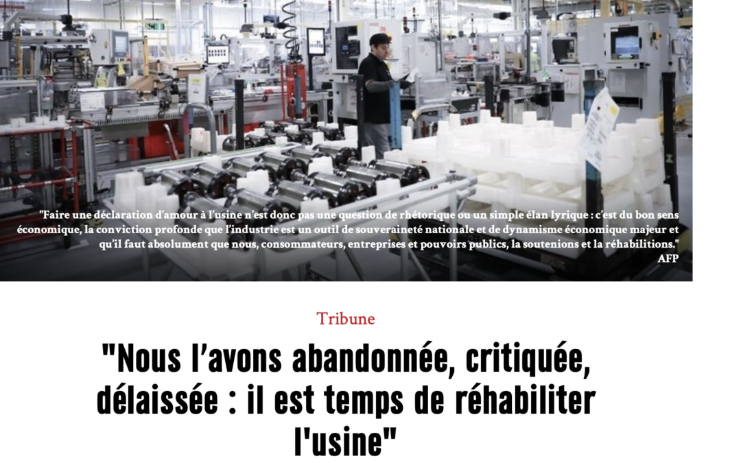 Gilles Attaf : une tribune plaidoyer pour l’Usine dans Marianne