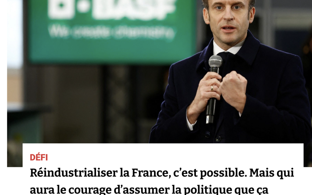 « Sauver l’industrie, c’est encore possible !  » La tribune d’Olivier Lluansi