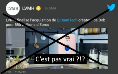 Eh bien non ! LVMH n&rsquo;a pas racheté l&rsquo;inventeur de Bob le lave-vaisselle