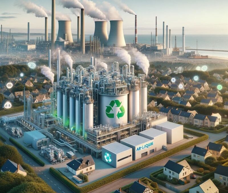 L’hydrogène vert d’Air Liquide va aider à décarboner l’industrie française.