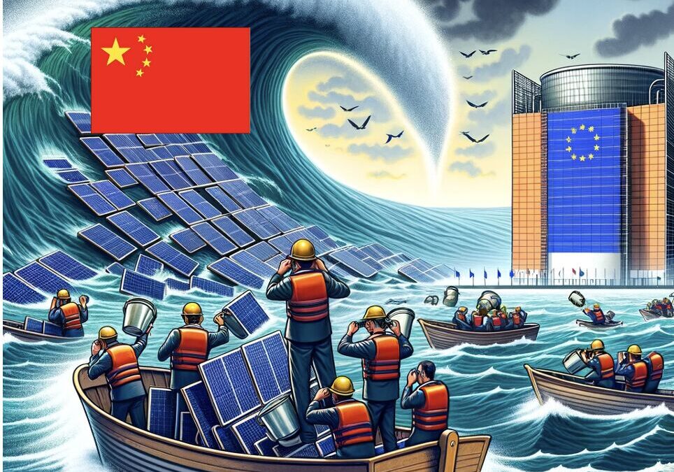 « Submergée par la production chinoise, l’industrie européenne des panneaux solaires appelle à l’aide. »