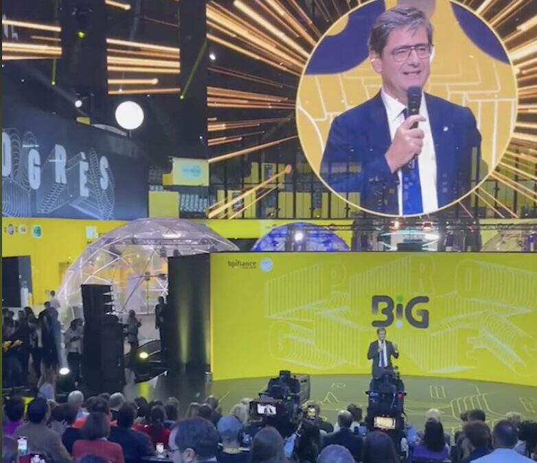 Nicolas Dufourcq : L’entrepreneuriat, seul remède pour lutter contre le défaitisme à la Française.