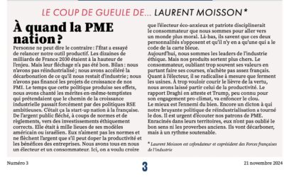 Fierté ! Les Forces Françaises de l’Industrie sont dans La Lettre du Made in France.