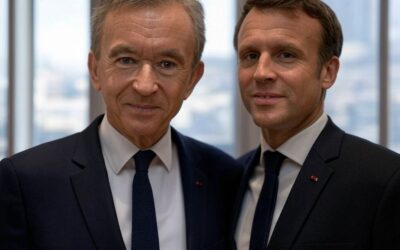L’Express : « Qui a le plus de pouvoir : Bernard Arnault ou Emmanuel Macron ? »